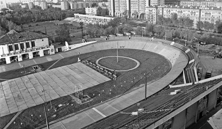 Картинка Велотрек на стадионе "Юных пионеров" в Москве 